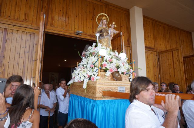 Los pescadores sacaron a hombros a la Virgen del Carmen en Cabo de Palos - 3, Foto 3