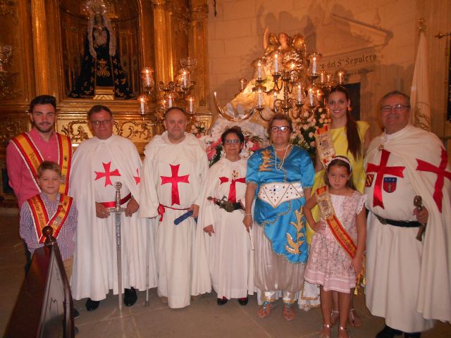 Los templarios de Jumilla, por décimo cuarto año consecutivo, rindieron su homenaje a la patrona la virgen de la Asunción - 1, Foto 1