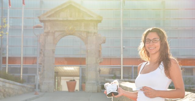 Una alumna de la UPCT reduce el tamaño y mejora el alcance de los identificadores de las bolsas de sangre - 2, Foto 2