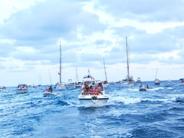 Cabo de Palos acompañó a la Virgen durante la tradicional procesión marinera - 1, Foto 1