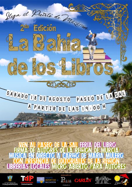 La Bahía de los Libros vuelve este sábado a Puerto de Mazarrón - 1, Foto 1
