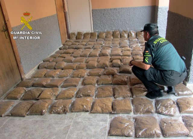 La Guardia Civil se incauta de cerca de 200  kilos de picadura de tabaco de contrabando - 1, Foto 1