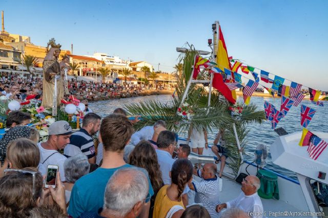 La Virgen del Carmen surca los mares en Cabo de Palos - 1, Foto 1