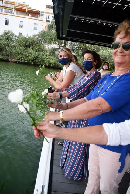 En un barco solar eléctrico, las Instituciones sevillana de la Mar hicieron un recorrido por los mejores rincones del río Guadalquivir - 4, Foto 4