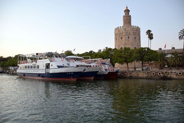 En un barco solar eléctrico, las Instituciones sevillana de la Mar hicieron un recorrido por los mejores rincones del río Guadalquivir - 5, Foto 5
