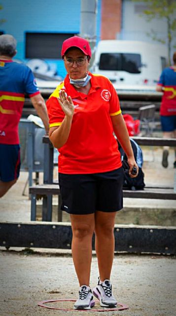 La torreña Irene Clara Bermúdez, ganadora en el nacional de petanca de El Prat defendiendo los colores de la Región de Murcia - 2, Foto 2