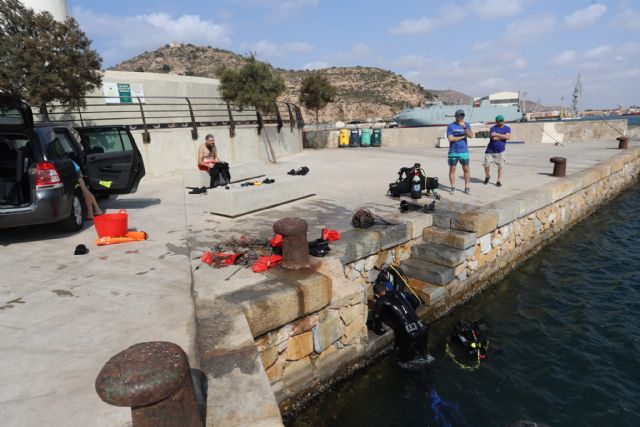 La Autoridad Portuaria contribuye a la recuperación de los fondos marinos y muestra su compromiso con la protección de la biodiversidad - 5, Foto 5
