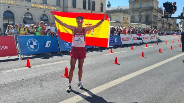 Miguel Ángel López, de la UCAM, se proclama campeón de Europa en 35km marcha - 1, Foto 1