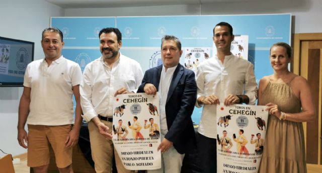 Diego Urdiales, Antonio Puerta y Pablo Aguado, el cartel de la corrida de toros para las Fiestas Patronales de Cehegín - 1, Foto 1