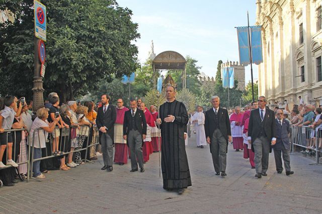 Así lució la Virgen de los Reyes, patrona de Sevilla, en la procesión de este 15 de agosto - 4, Foto 4
