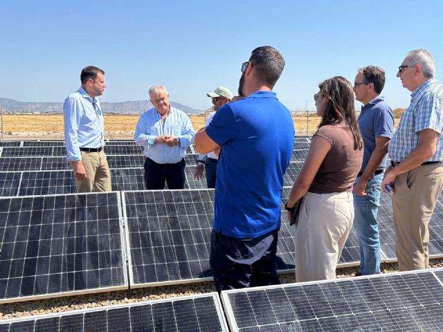 La Comunidad inicia la instalación de una planta solar fotovoltaica para que los regantes de Totana reduzcan su gasto de electricidad - 1, Foto 1