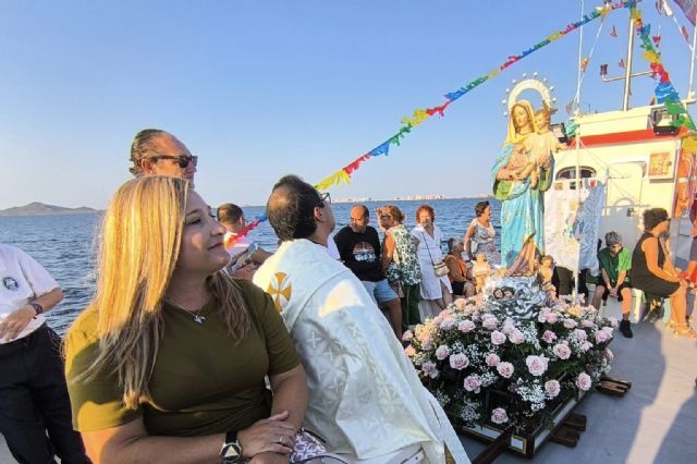 Los Nietos celebró la Solemnidad de la Asunción con su tradicional procesión marítima - 1, Foto 1