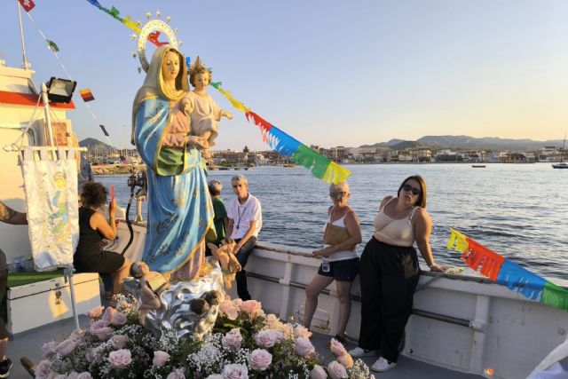 Los Nietos celebró la Solemnidad de la Asunción con su tradicional procesión marítima - 4, Foto 4
