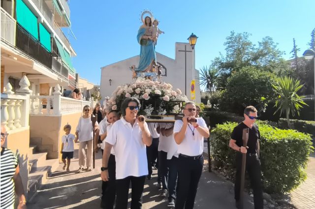 Los Nietos celebró la Solemnidad de la Asunción con su tradicional procesión marítima - 5, Foto 5