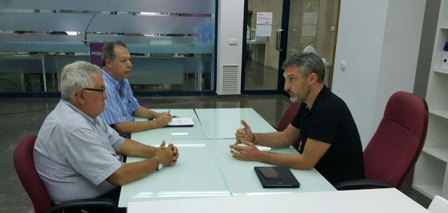 Podemos se reúne con la Asociación de Radio y Televisión de Murcia para explicar la reforma de la ley regional - 1, Foto 1