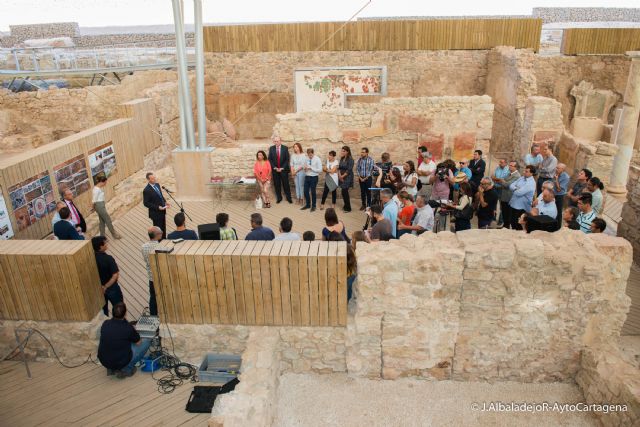 La vicealcaldesa anuncia una jornada de puertas abiertas para mostrar los trabajos arqueológicos del Templo de Isis - 2, Foto 2