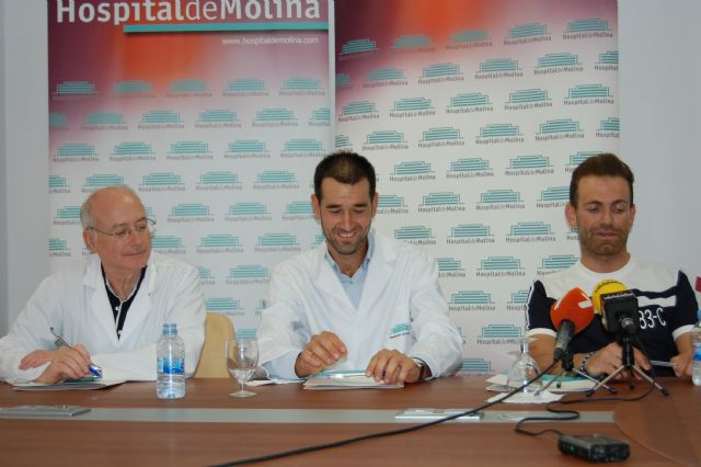 José Joaquín Rojas, del Movistar Team, recibe el alta tras su operación en el Hospital de Molina - 3, Foto 3
