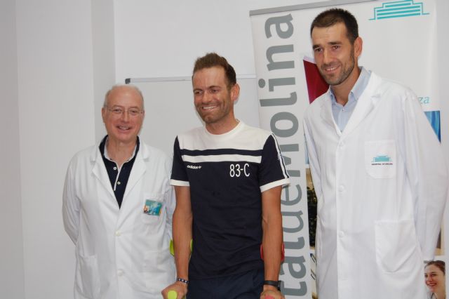 José Joaquín Rojas, del Movistar Team, recibe el alta tras su operación en el Hospital de Molina - 4, Foto 4