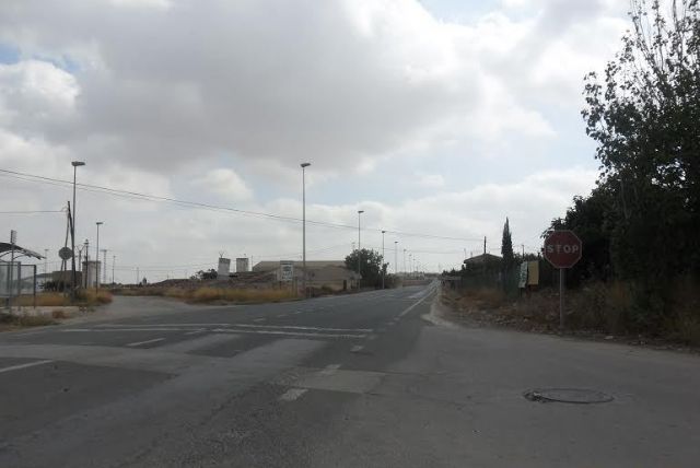 The City seeks compensation for the Prince of Asturias Avenue (RM-E27) passing through the deputation of the Paretn due to its poor condition and hazard to drivers, Foto 2