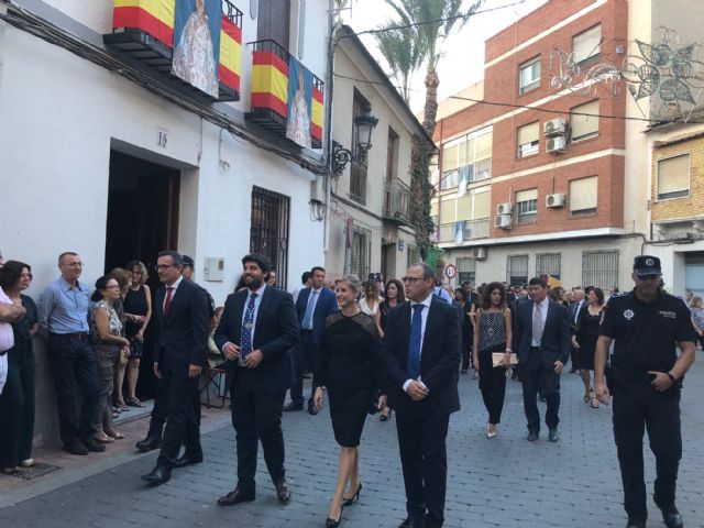 López Miras participa en la procesión en honor a la Virgen de la Consolación, patrona de Molina de Segura - 3, Foto 3