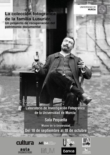 La Universidad de Murcia expone una colección fotográfica de la familia Lusuriér - 1, Foto 1