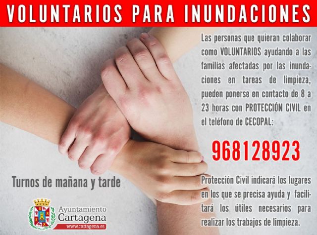Se desplazan los primeros voluntarios de limpieza a las zonas más afectadas - 1, Foto 1