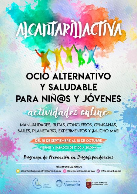 Actividades gratuitas de ocio saludable para niños y jóvenes todos los viernes y sábados hasta el 18 de octubre - 1, Foto 1
