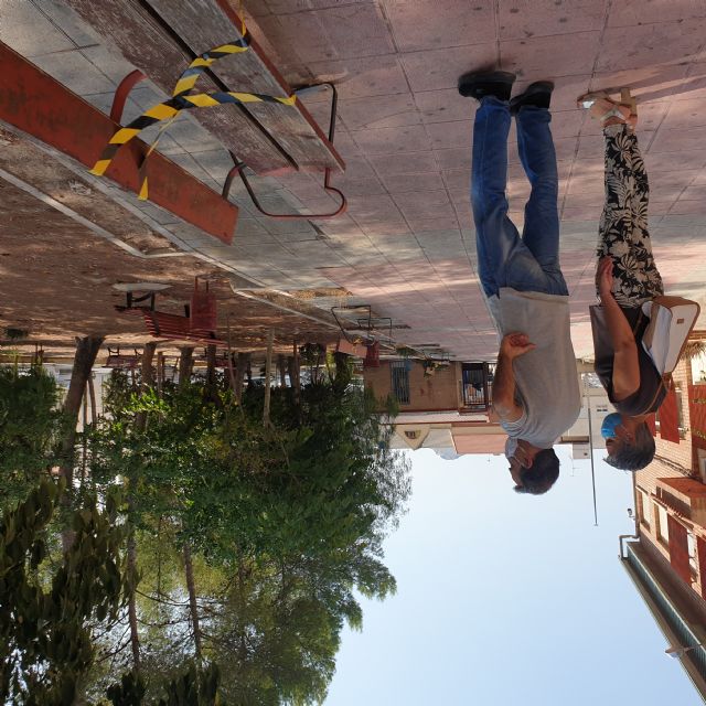 La alcaldesa, Teresa García, visita el IES Emilio Pérez Piñero ante el nuevo inicio de curso 2020 - 4, Foto 4