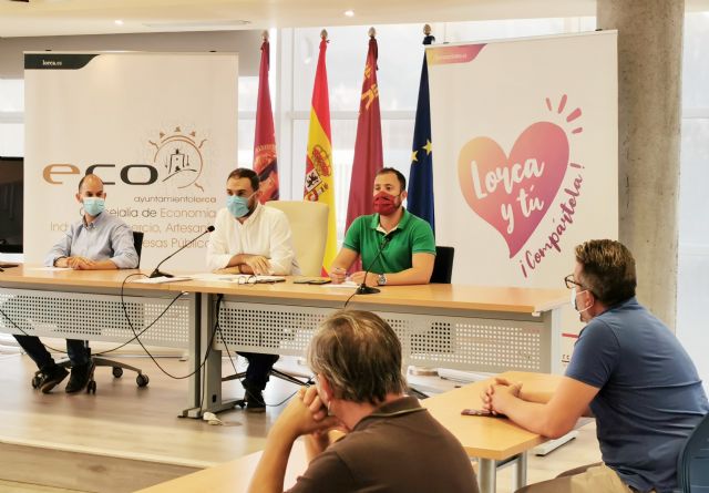 El Ayuntamiento de Lorca reúne a los agentes económicos del municipio para detallarles las medidas adoptadas y consensuar propuestas - 1, Foto 1