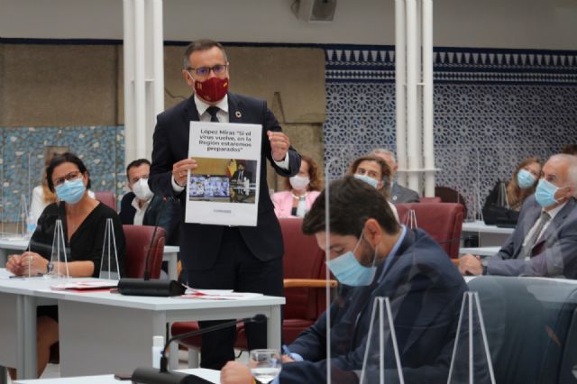 Diego Conesa: En las manos de López Miras está llegar a un acuerdo inmediato para reforzar la sanidad en la Región, está a tiempo de rectificar - 1, Foto 1