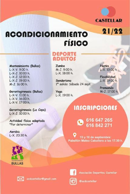 Las Escuelas Deportivas Municipales comienza el lunes 20 de septiembre - 1, Foto 1