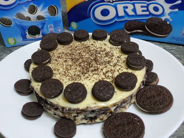 Receta ¡Tarta sin horno de Oreo y chocolate blanco! - 2, Foto 2