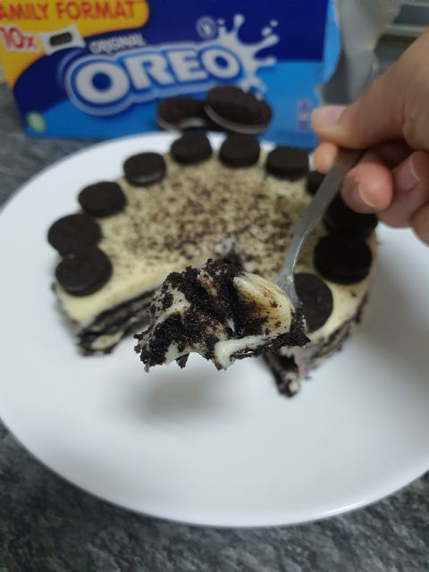 Receta ¡Tarta sin horno de Oreo y chocolate blanco! - 4, Foto 4