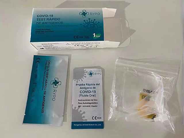 RYPO lanza en España un test de antígenos mediante saliva con fiabilidad del 97% - 1, Foto 1