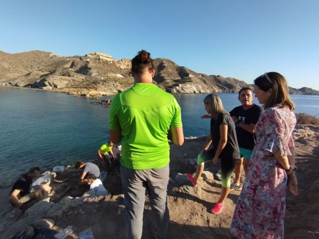 Descubren en la Isla del Fraile una pileta romana para hacer salazones de más de 14.000 litros de capacidad - 1, Foto 1