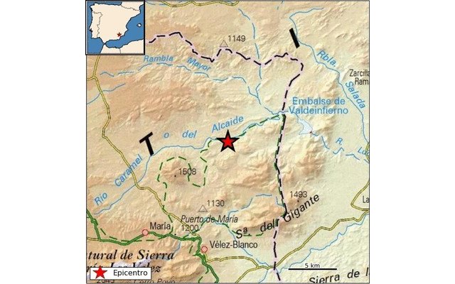 Un seísmo de magnitud 4.0 y epicentro en Vélez-Blanco se deja sentir en Totana, Foto 2