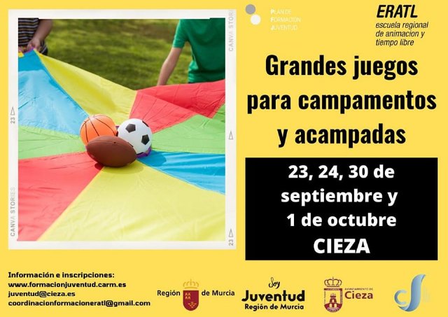 La Concejalía de Juventud informa de un curso sobre grandes juegos para campamentos y acampadas - 1, Foto 1