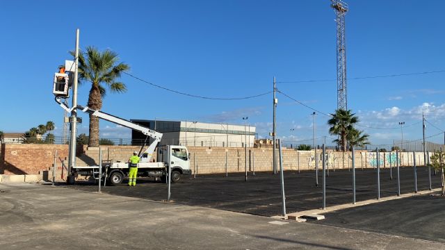 El entorno del RADAR preparado para albergar a 121 peñas festeras, conciertos y actividades en las Fiestas Patronales de Torre Pacheco 2022 - 1, Foto 1