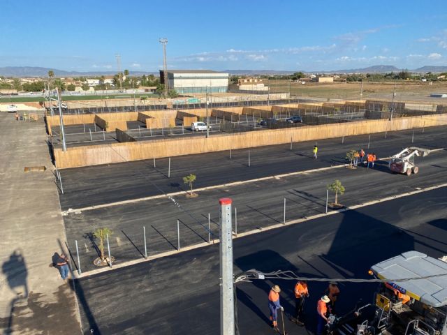 El entorno del RADAR preparado para albergar a 121 peñas festeras, conciertos y actividades en las Fiestas Patronales de Torre Pacheco 2022 - 3, Foto 3