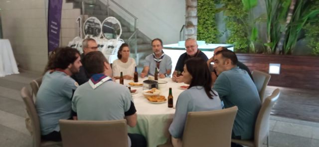 Juan Francisco Gómez recibe como gerente del grupo Orbitalia el 'Saludo Scout 2021' del Ciudad del Sol en su VI edición - 2, Foto 2