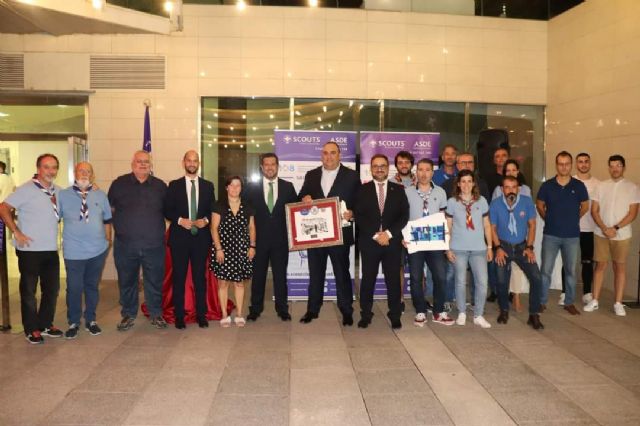 Juan Francisco Gómez recibe como gerente del grupo Orbitalia el 'Saludo Scout 2021' del Ciudad del Sol en su VI edición - 3, Foto 3