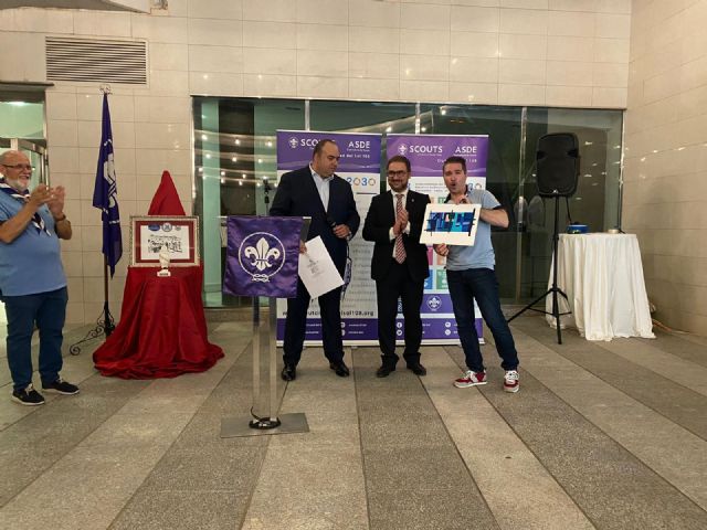 Juan Francisco Gómez recibe como gerente del grupo Orbitalia el 'Saludo Scout 2021' del Ciudad del Sol en su VI edición - 4, Foto 4