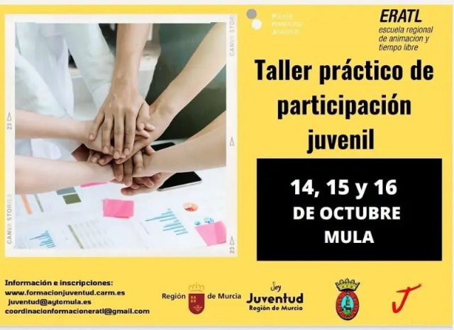 JUVENTUD | Taller práctico de participación juvenil – del 14 al 16 de octubre - 1, Foto 1