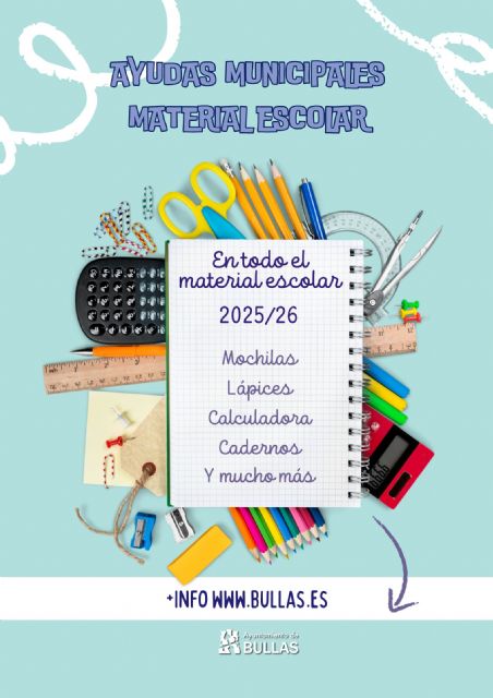 El Ayuntamiento publica las bases para la concesión de ayudas destinadas a la adquisición de material escolar y tecnológico para el curso 2025/2026 - 2, Foto 2