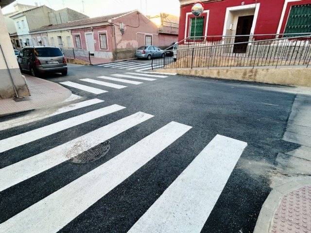 Finalizan las obras de reparación de la red de saneamiento en el cruce de las calles Valle del Guadalentín y Quevedo