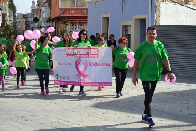 Ceutí se tiñe de verde con la segunda marcha solidaria de la AECC - 1, Foto 1