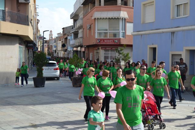 Ceutí se tiñe de verde con la segunda marcha solidaria de la AECC - 2, Foto 2