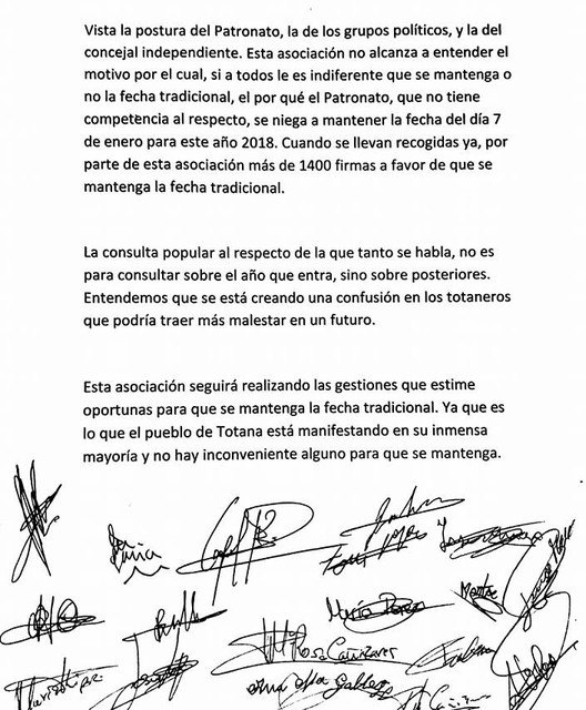 Comunicado de Adsyse referente a la reunión mantenida con el patronato de La Santa, Foto 2