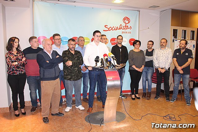Víctor Balsas presenta su precandidatura a las primarias del PSOE - 1, Foto 1