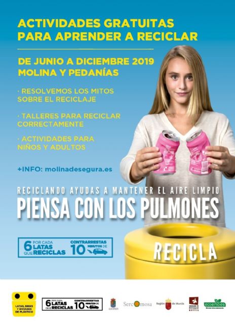 La campaña Molina, piensa con los pulmones, recicla sigue activando las calles del municipio para concienciar y formar sobre el reciclaje - 1, Foto 1